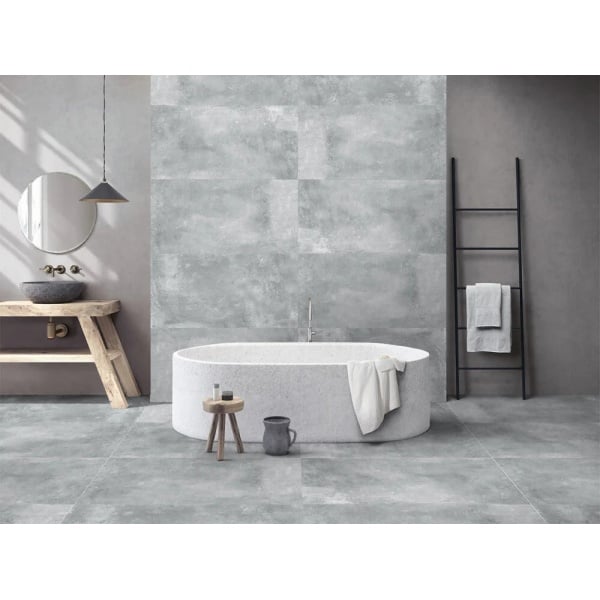 Gresie portelanata Rectificata Cloudy Walnut Mat 60x120cm - imagine 2